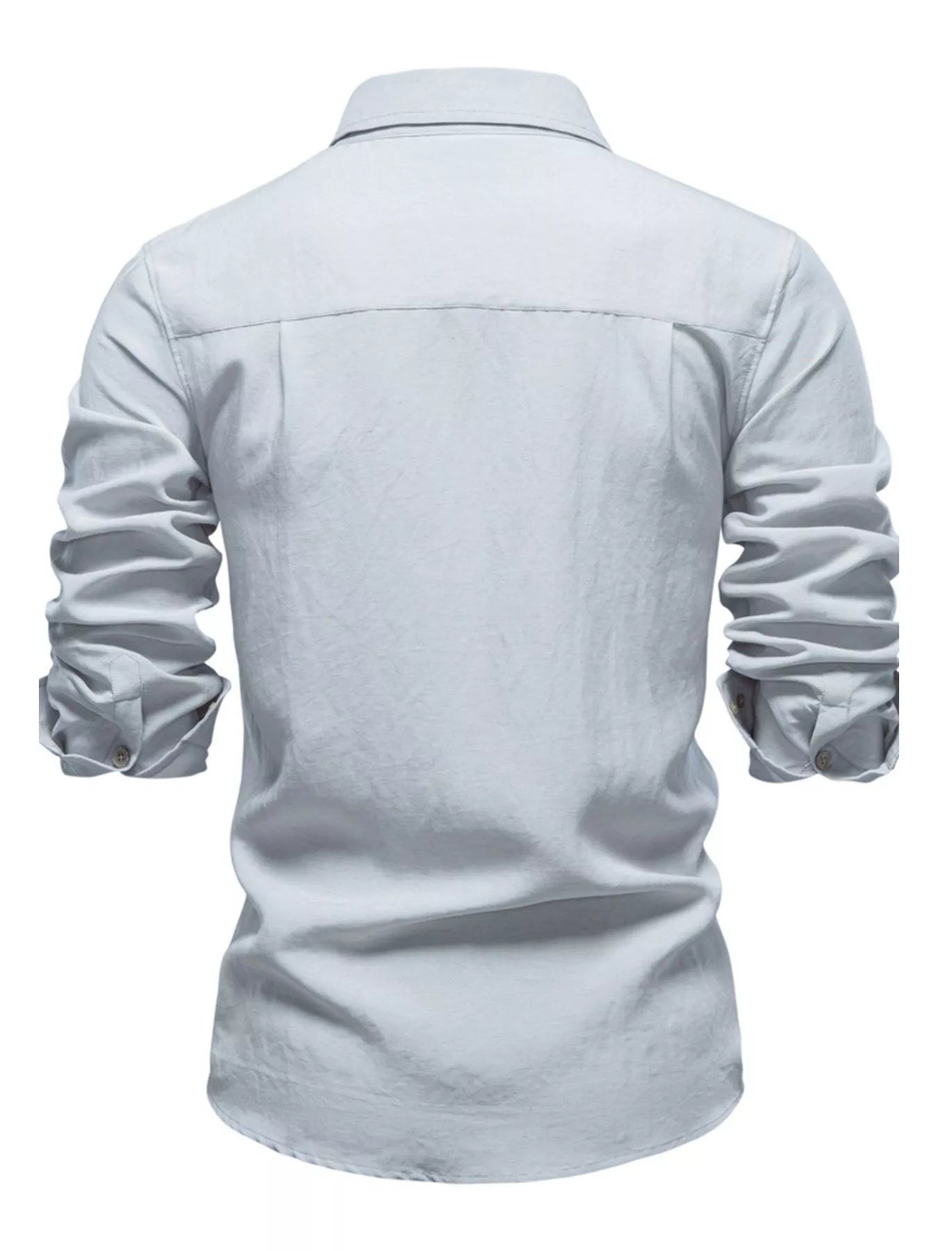 Men's Casual Button Up Long Sleeve Shirt Secondary image