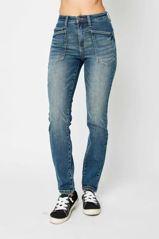 Judy Blue Full Size High Waist Skinny Jeans Secondary image