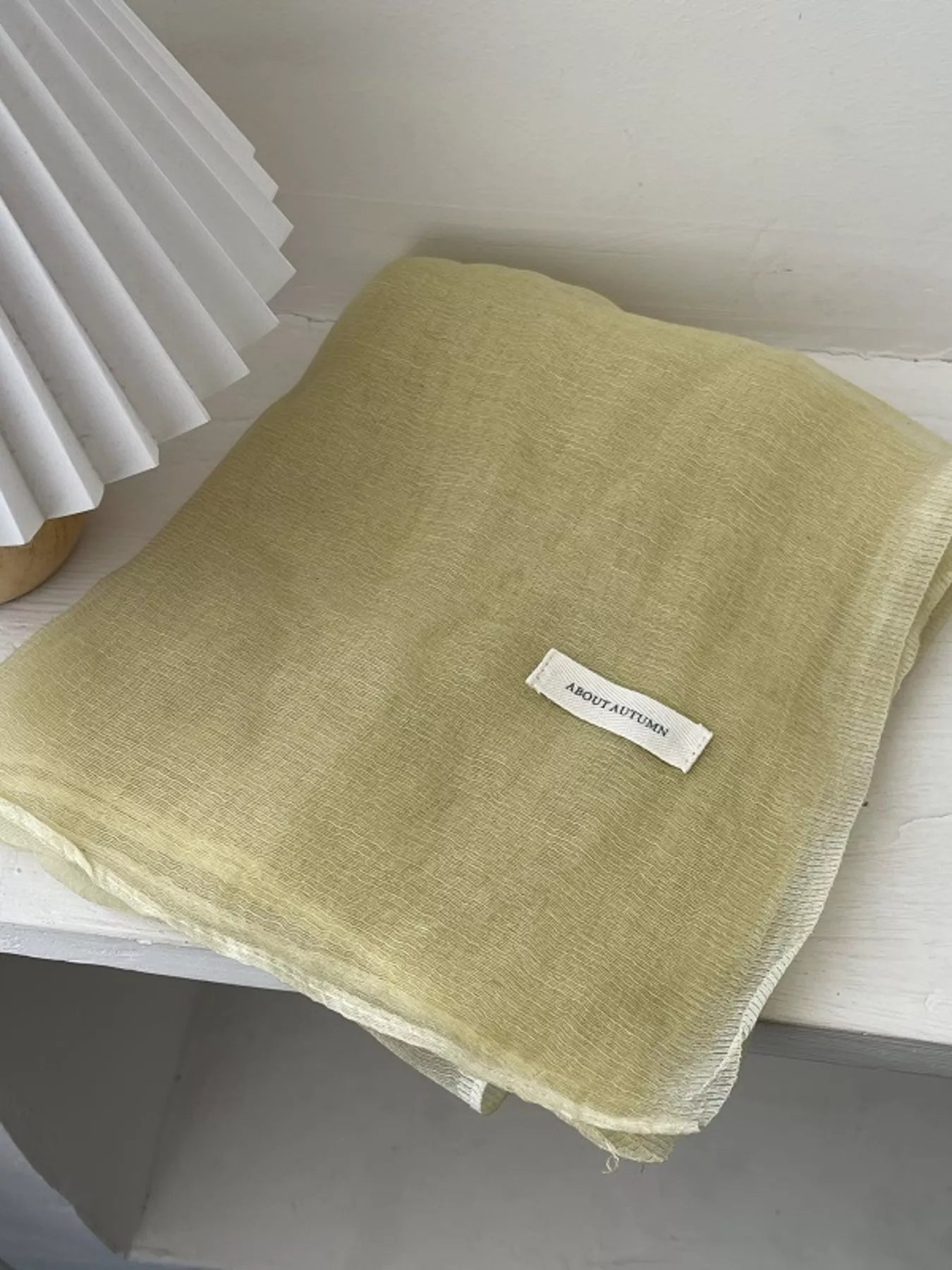Lightweight Sheer Scarf Secondary image