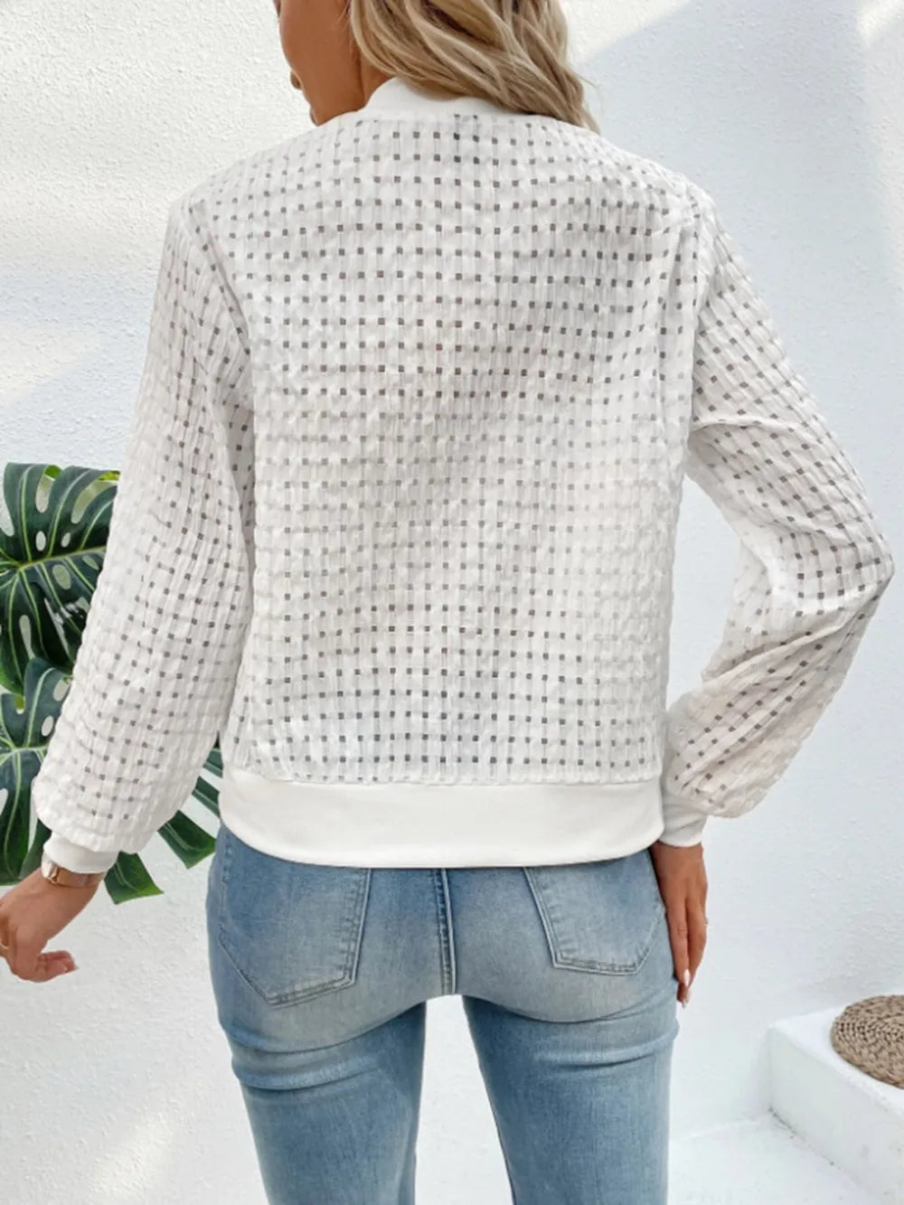 Zip Up Long Sleeve Jacket Secondary image