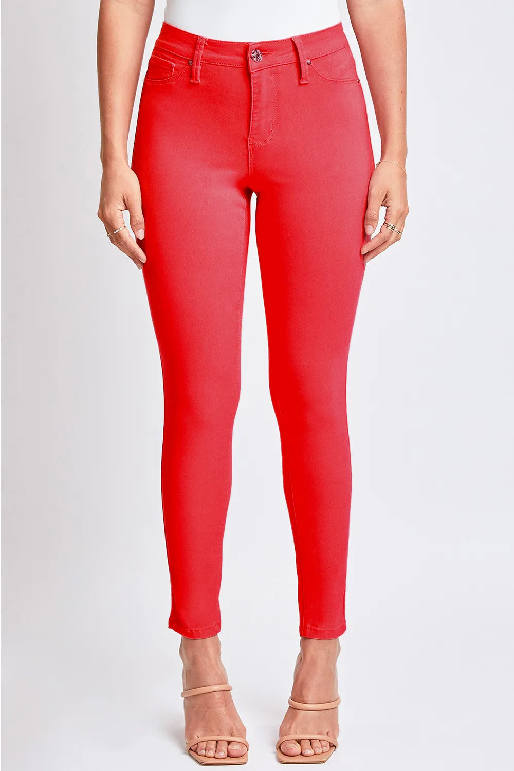 YMI Jeanswear Full Size Hyperstretch Mid-Rise Skinny Jeans Secondary image