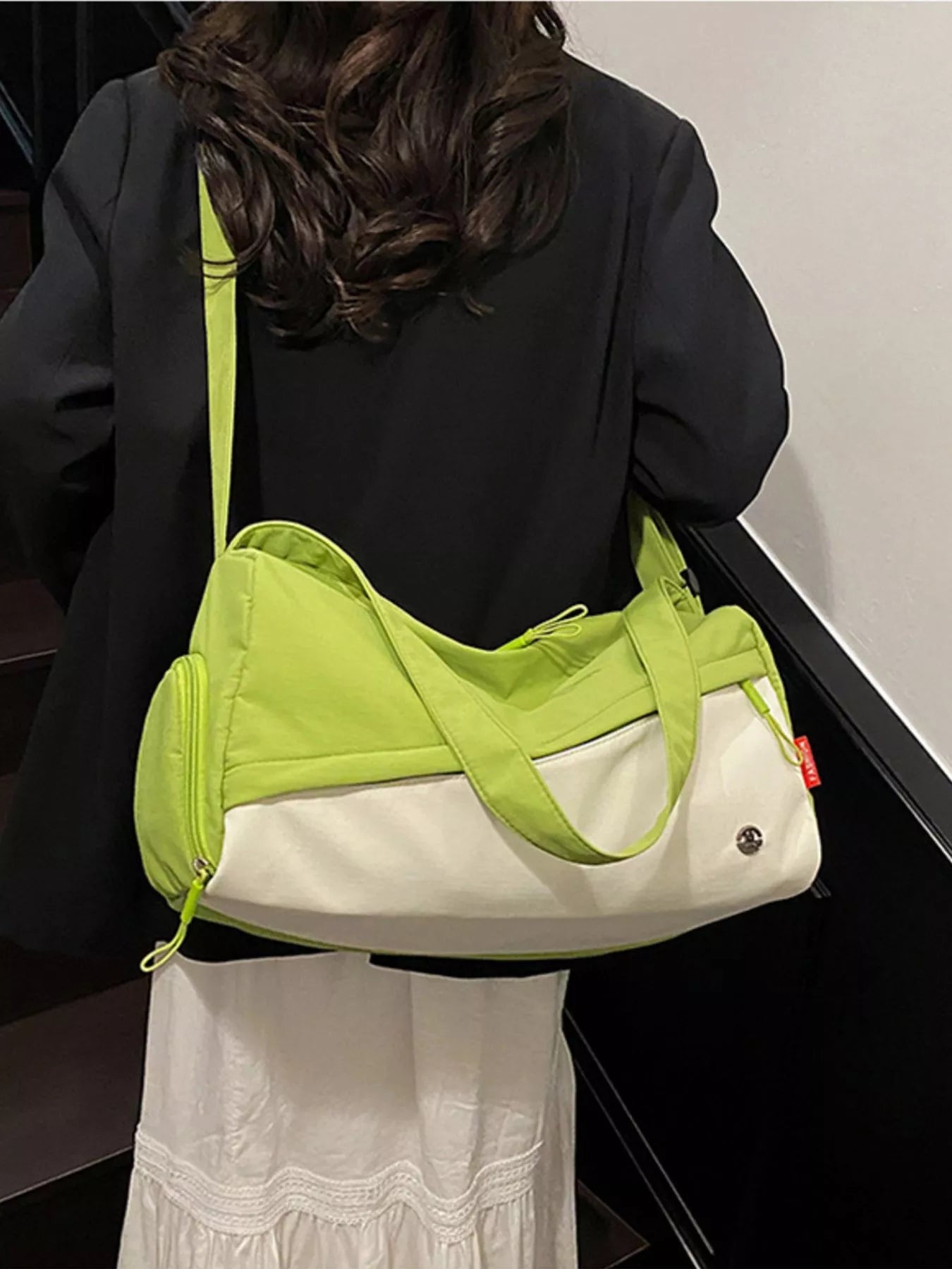 Color Block Travel Bag Secondary image