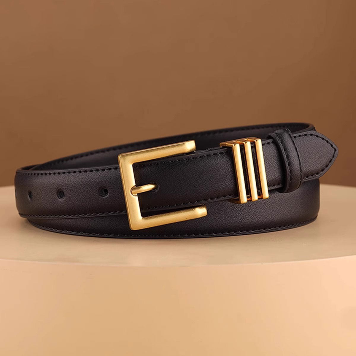 Golden Buckle Belt Secondary image