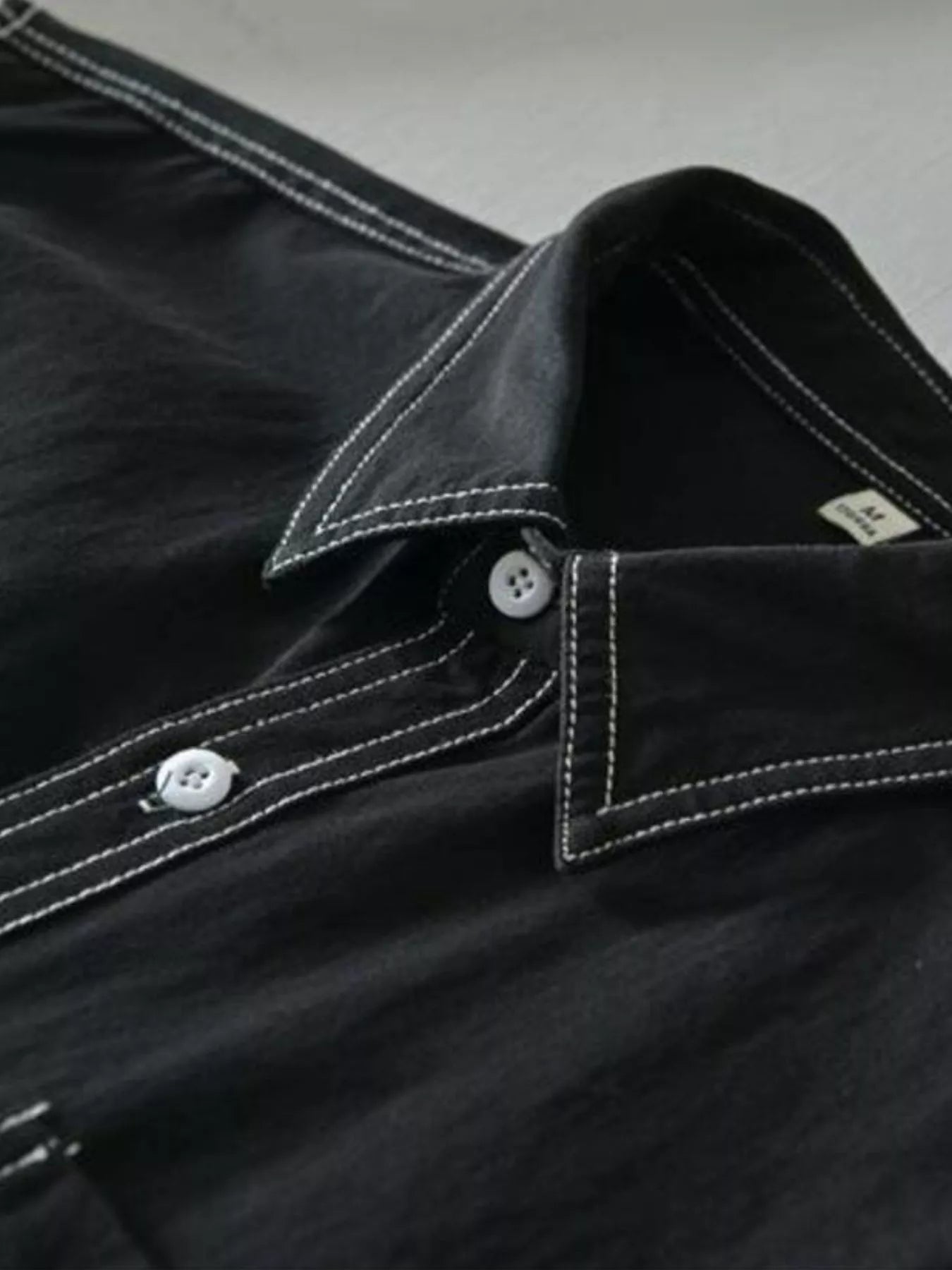 Men's Plus Size Button Up Long Sleeve Shirt Secondary image