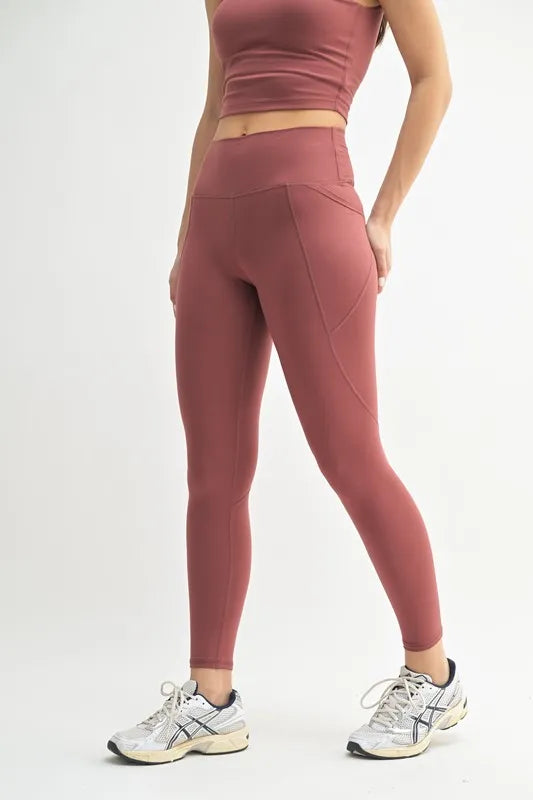 MONO B Venice Cloud Light Sculpt High-Waisted Leggings Secondary image