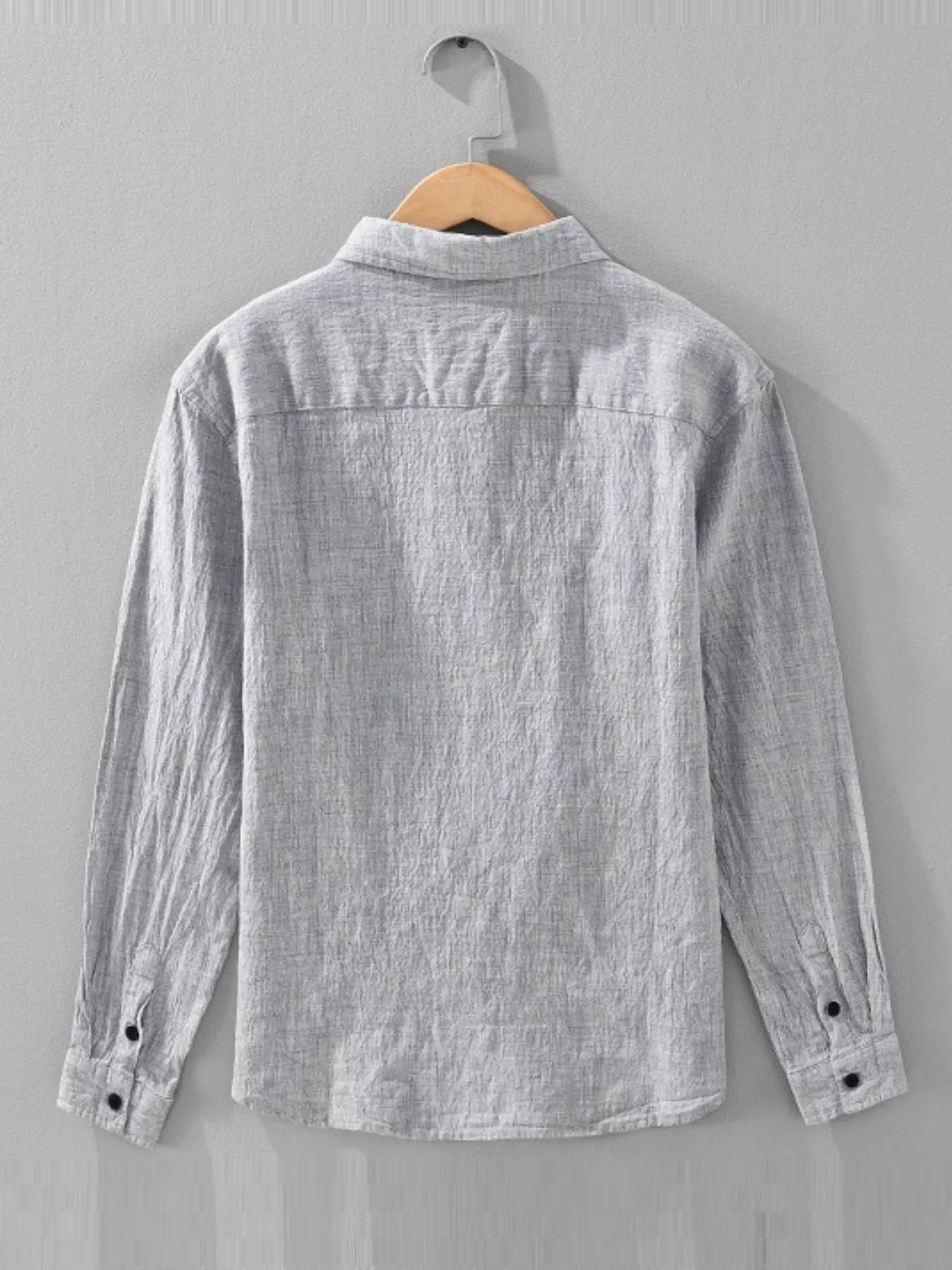 Men's Plus Size Button Up Long Sleeve Shirt Secondary image