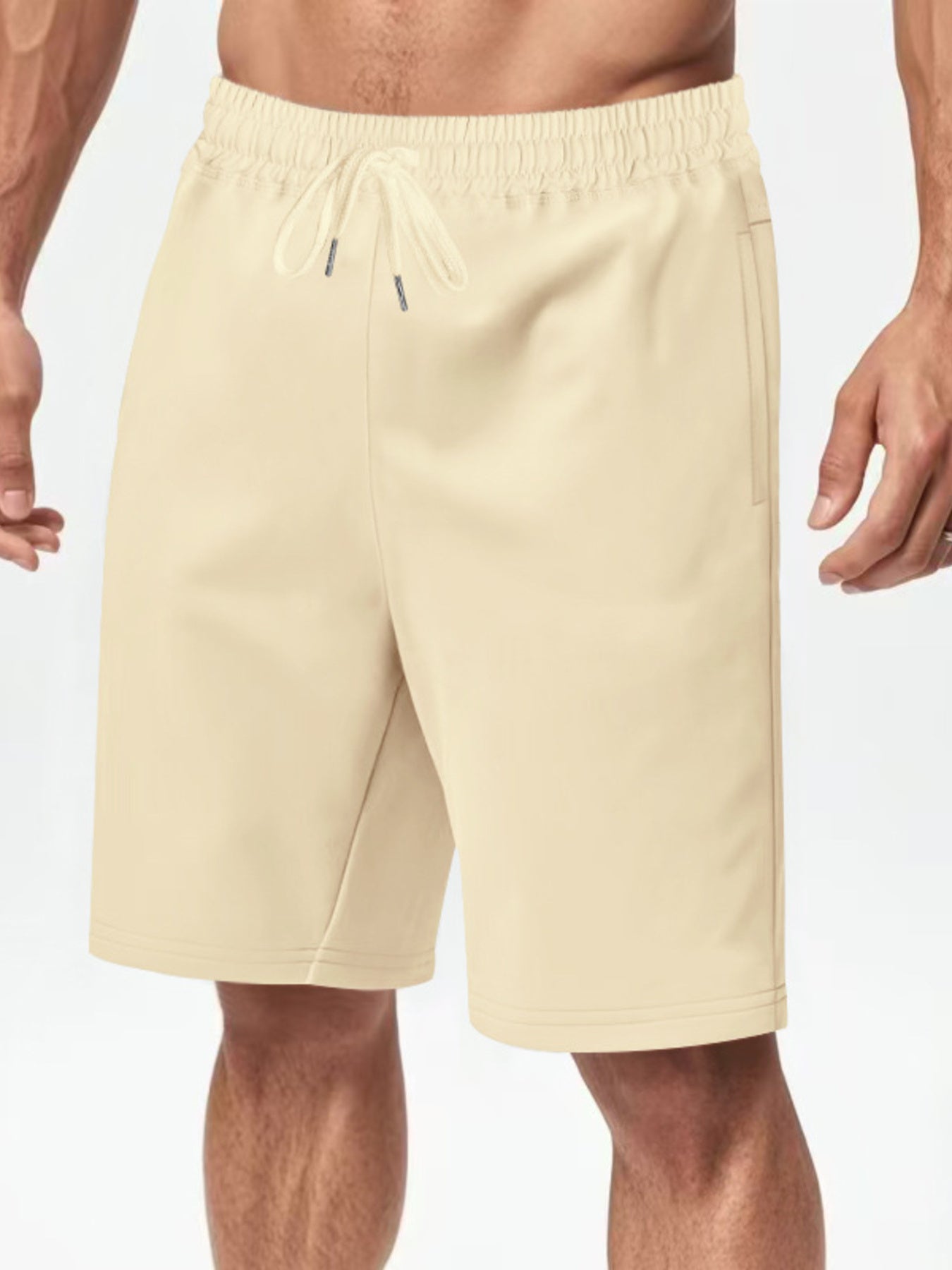 Men's Full Size Casual Drawstring Shorts Plus Size Secondary image