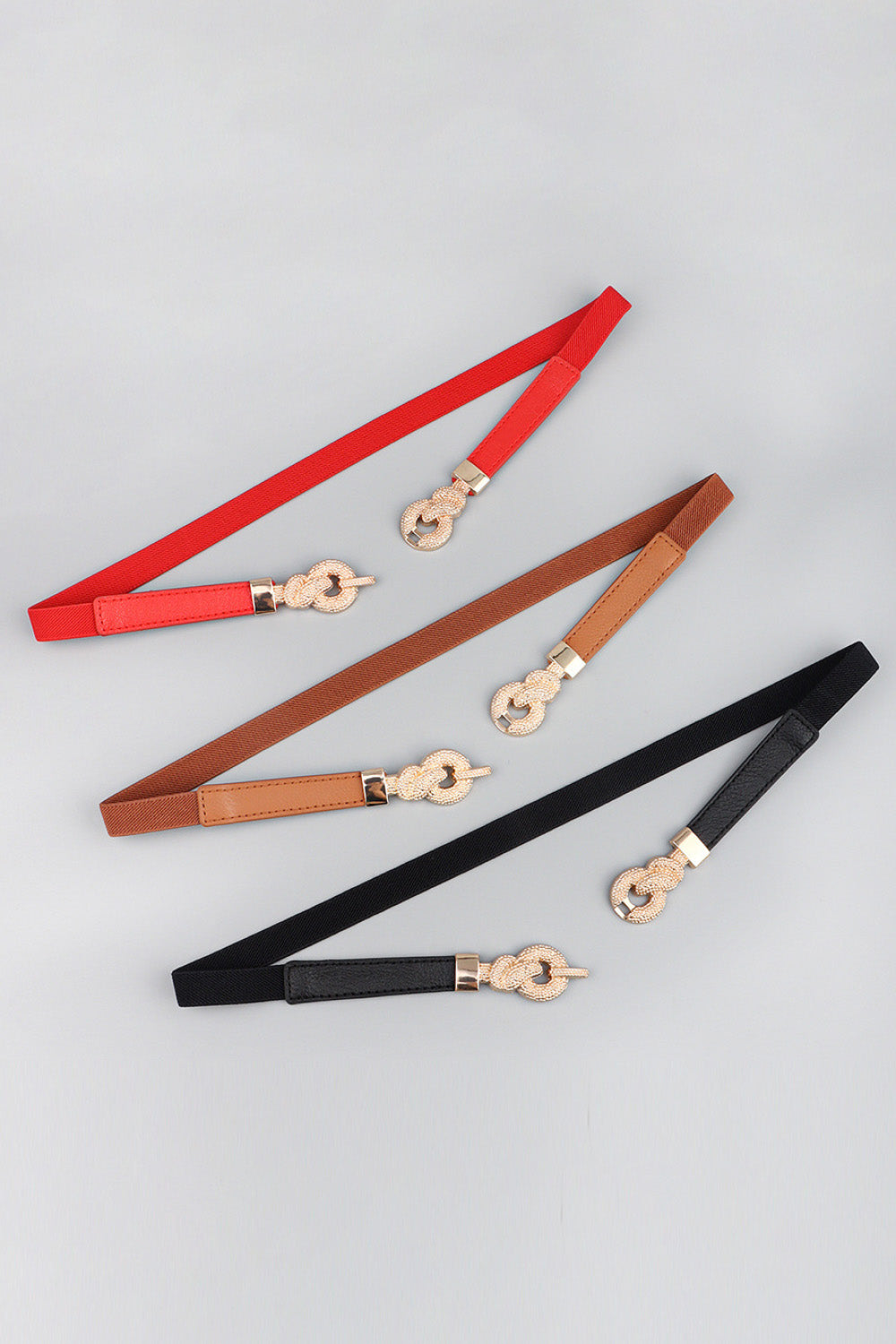 Zinc Alloy Buckle PU Leather Belt Secondary image