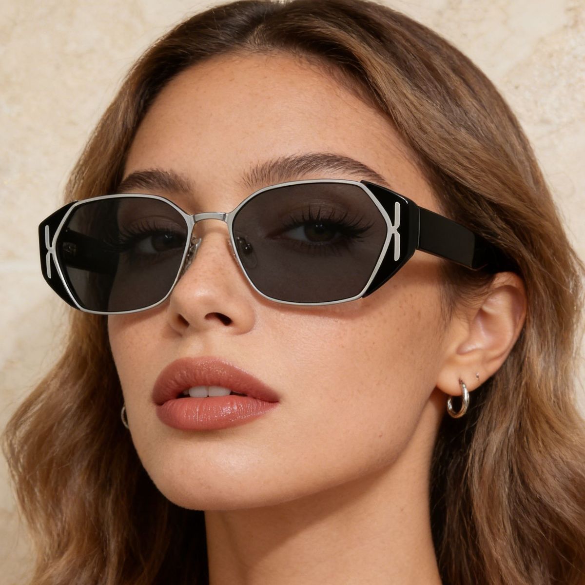 UV Protection Geometric Sunglasses Secondary image
