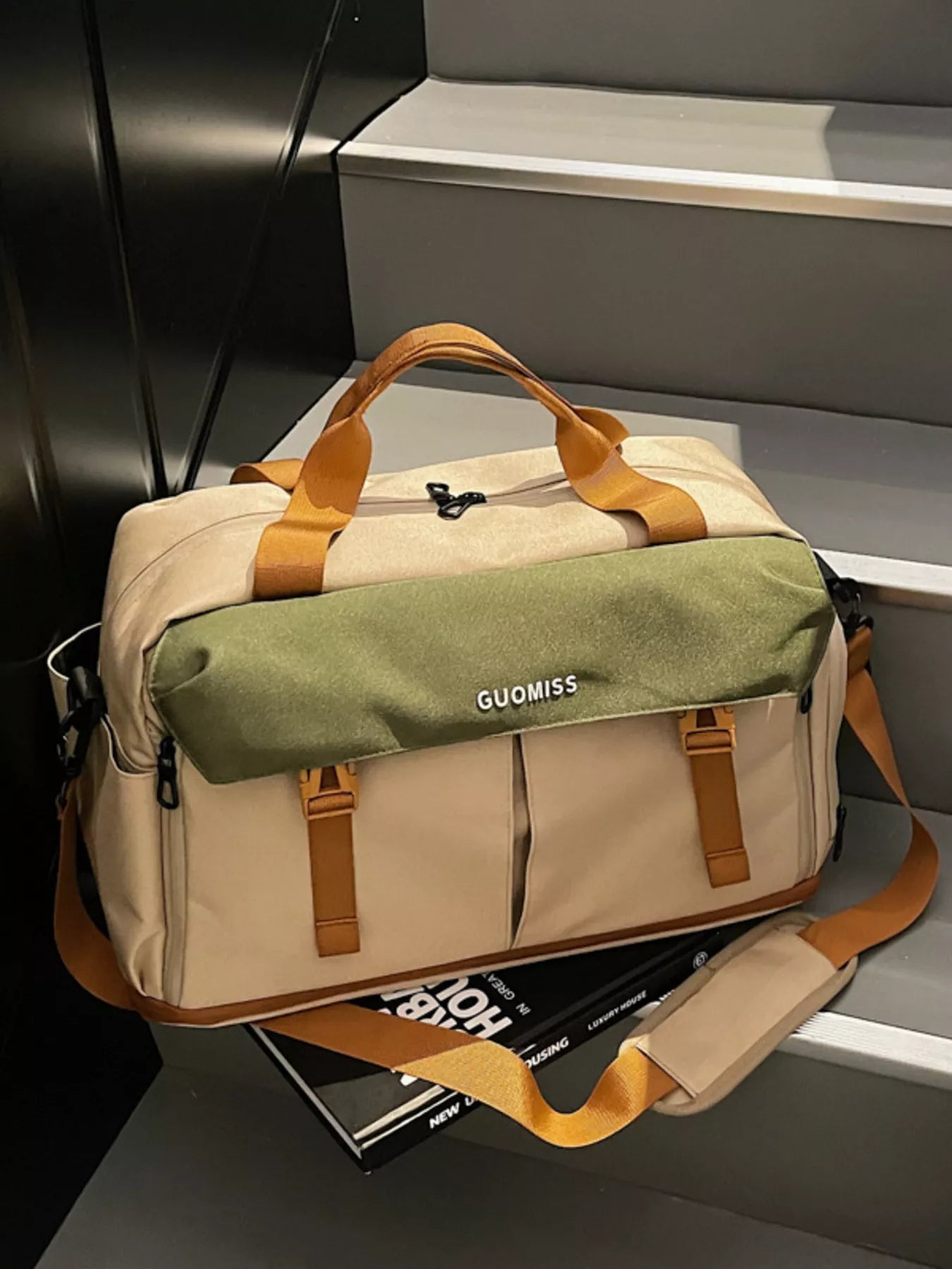 Color Block Travel Bag Secondary image