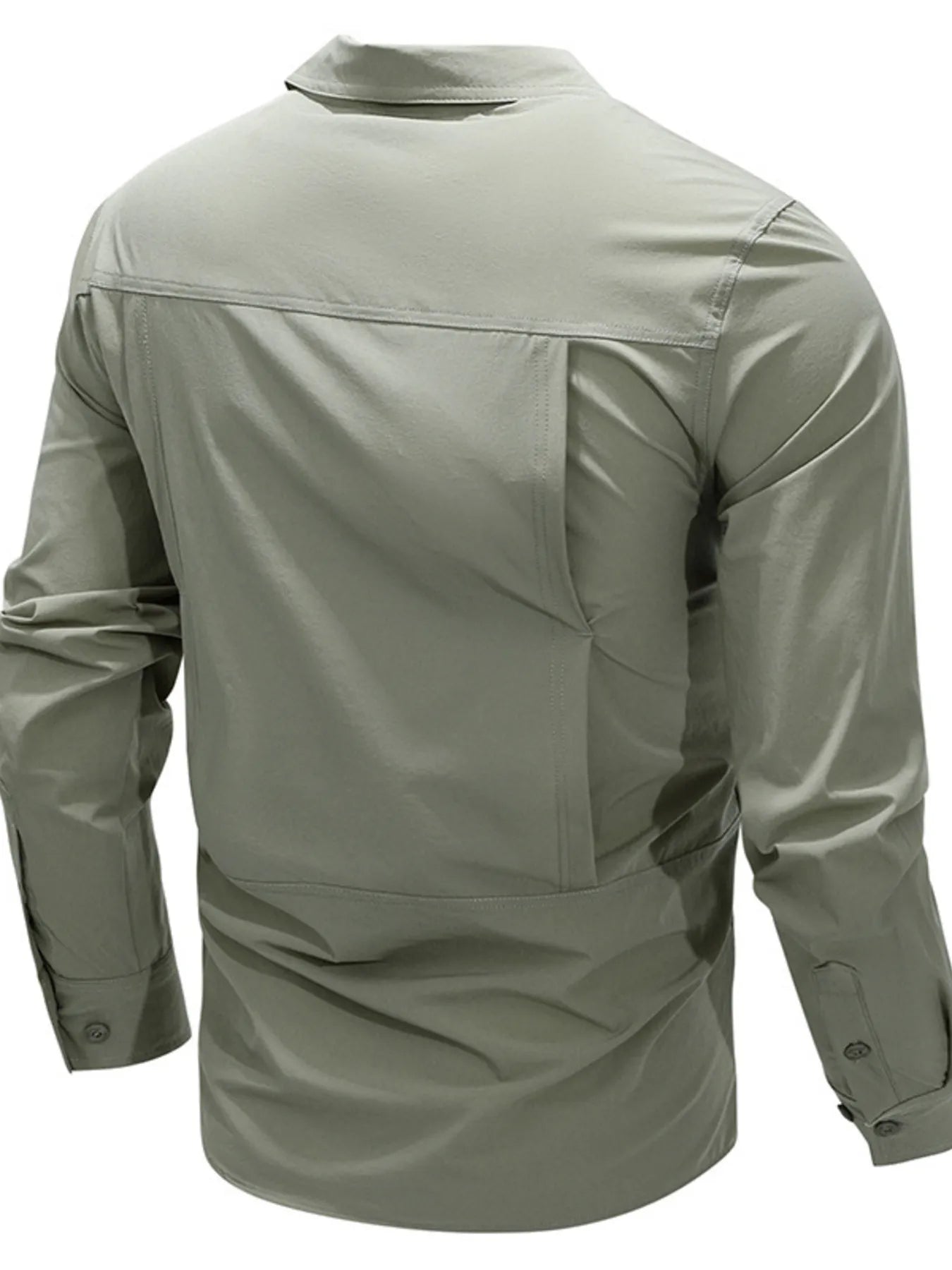 Men's Plus Size Lightweight Button Up Shirt Secondary image