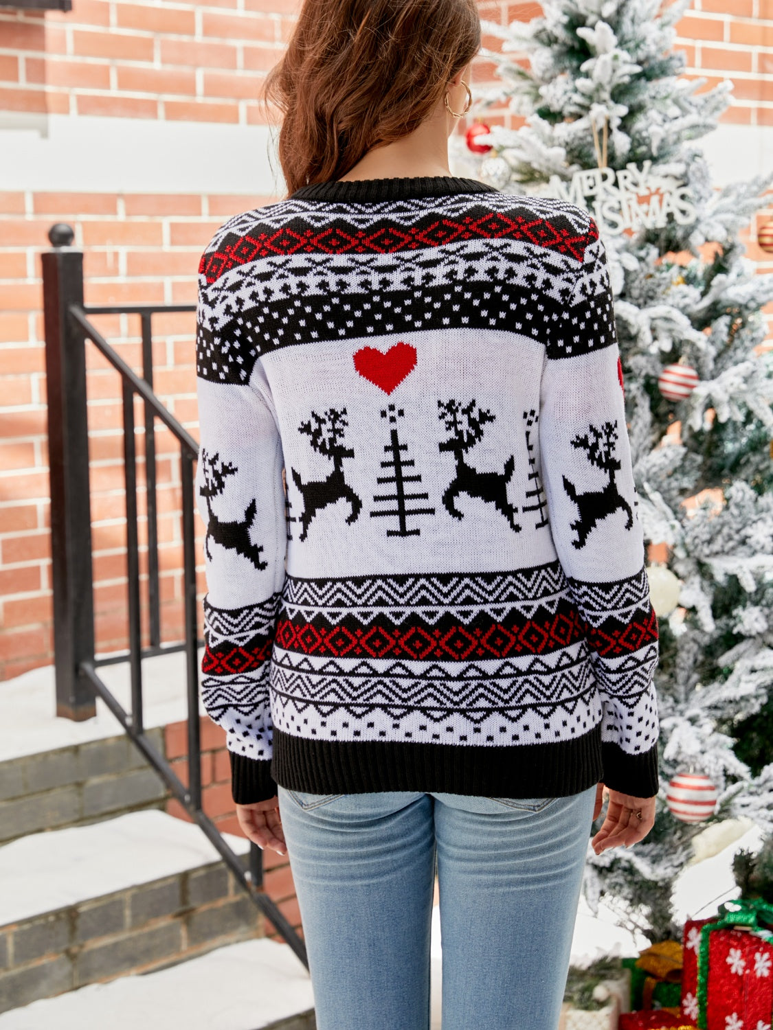 Christmas Round Neck Sweater Secondary image