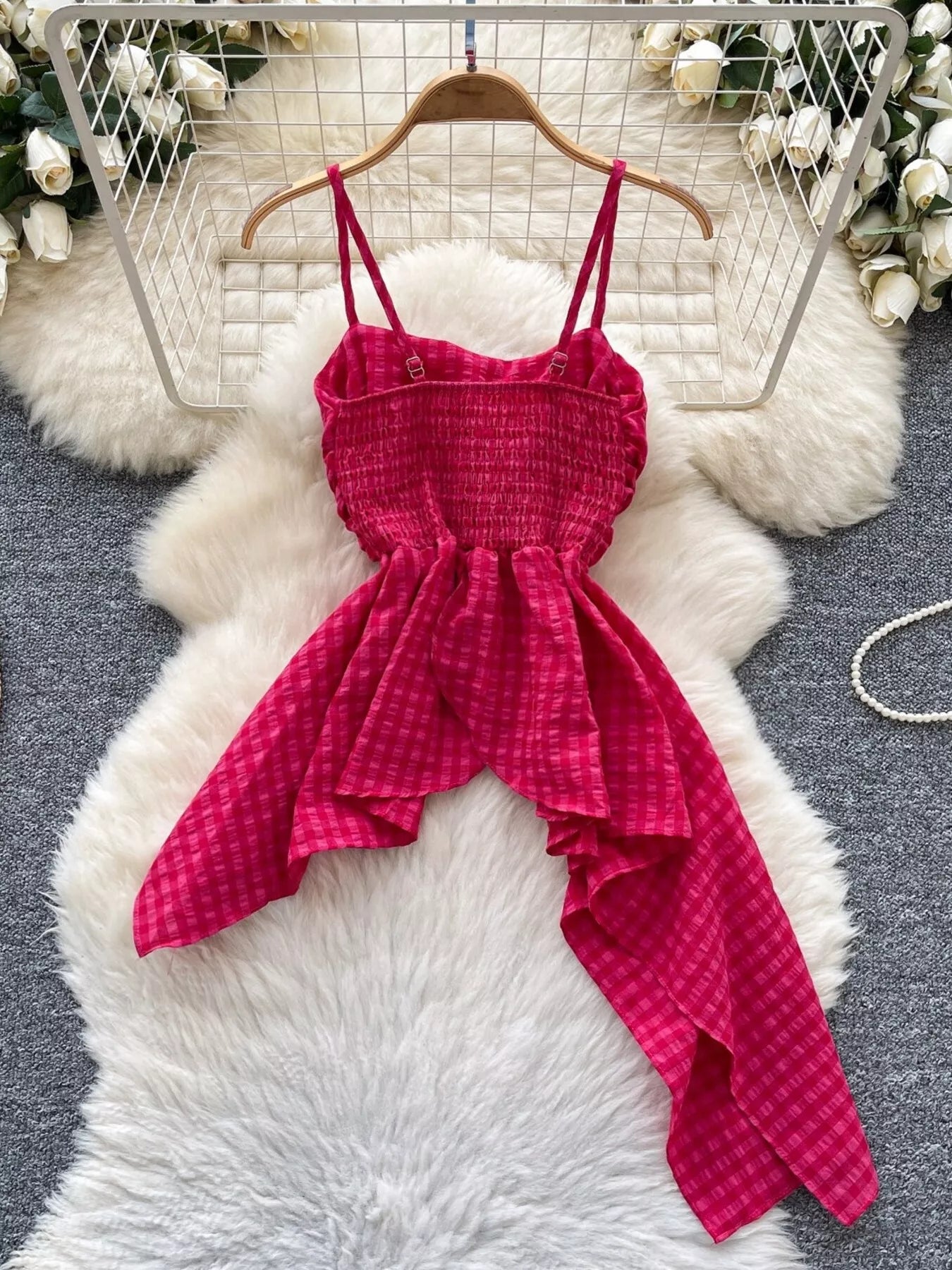 Twisted Font Asymmetrical Cami Secondary image