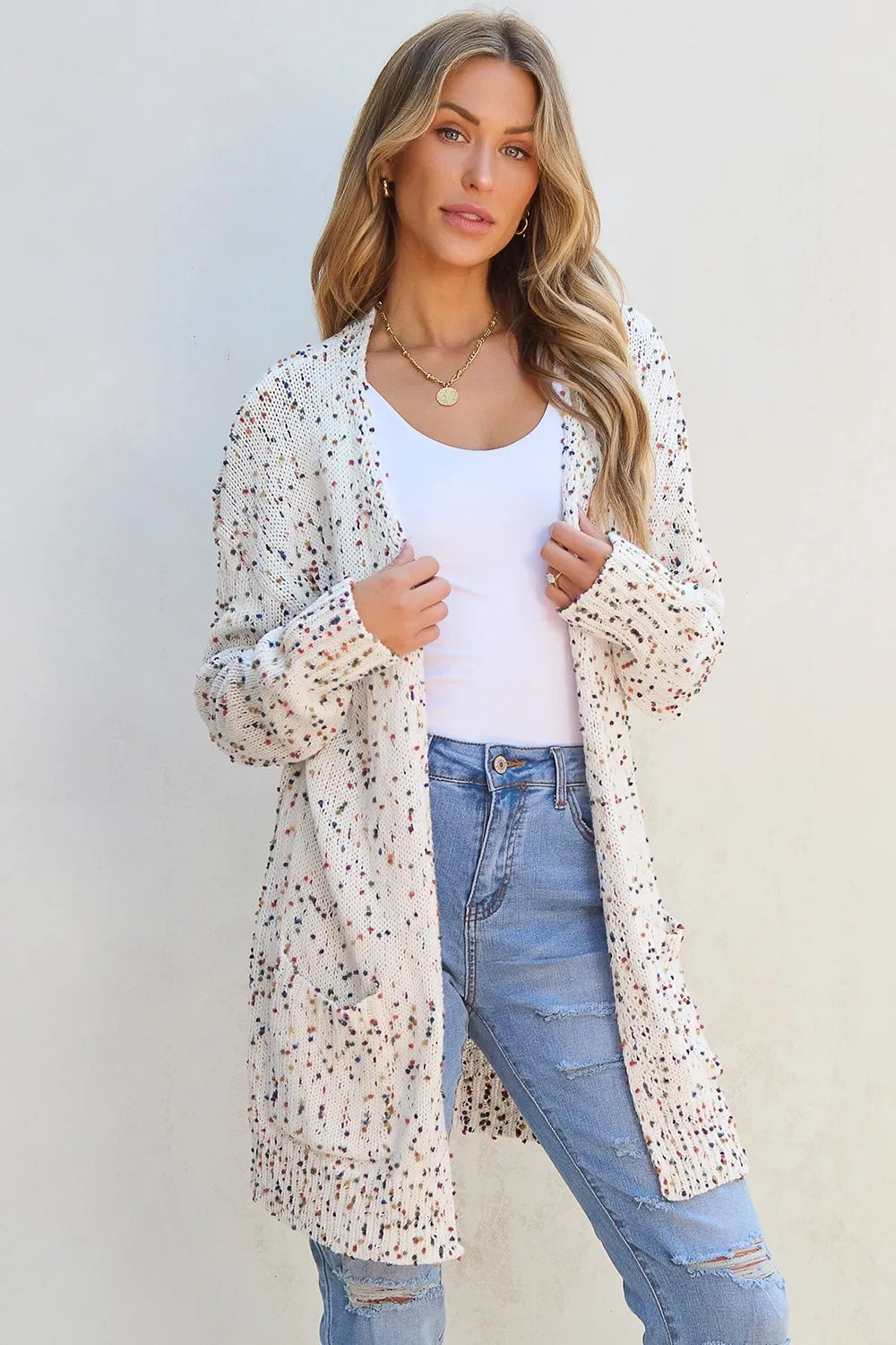 Open Front Long Sleeve Cardigan Secondary image