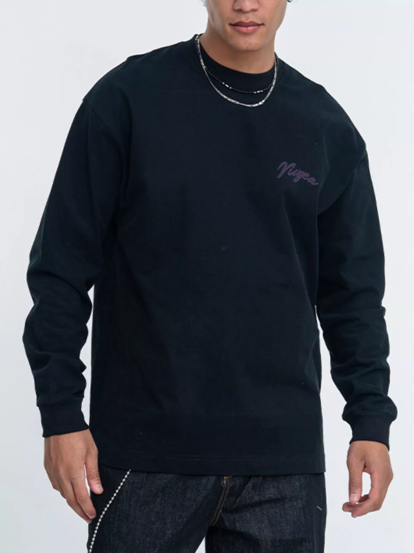 Men's Graphic Long Sleeve T-Shirt Secondary image