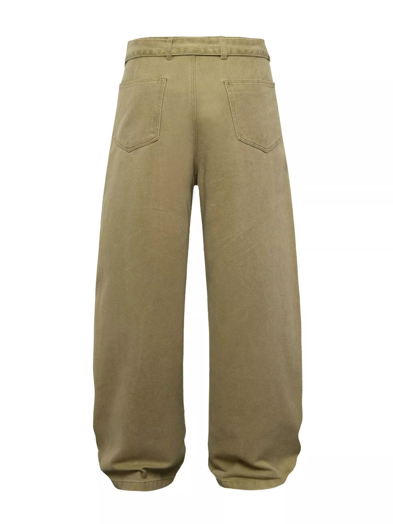 Men's Belted Wide-Leg Cargo Pants Secondary image