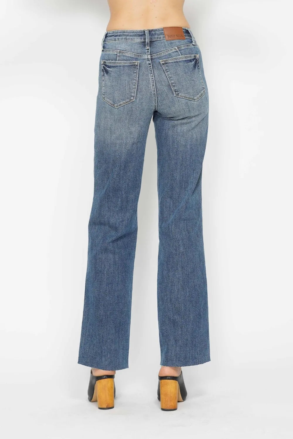 Judy Blue Full Size Tummy Control Straight Jeans Secondary image