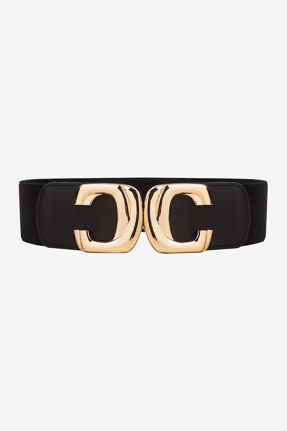 Zinc Alloy Buckle Elastic Wide Belt Secondary image