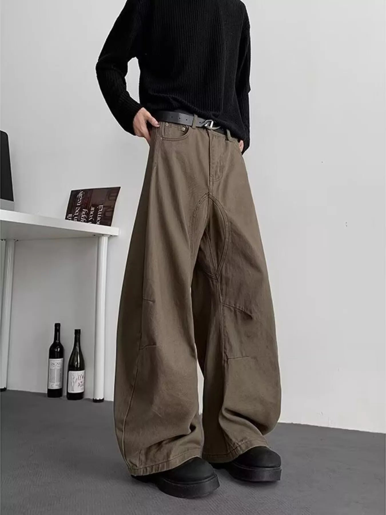 Men's Wide Leg Casual Pants Secondary image