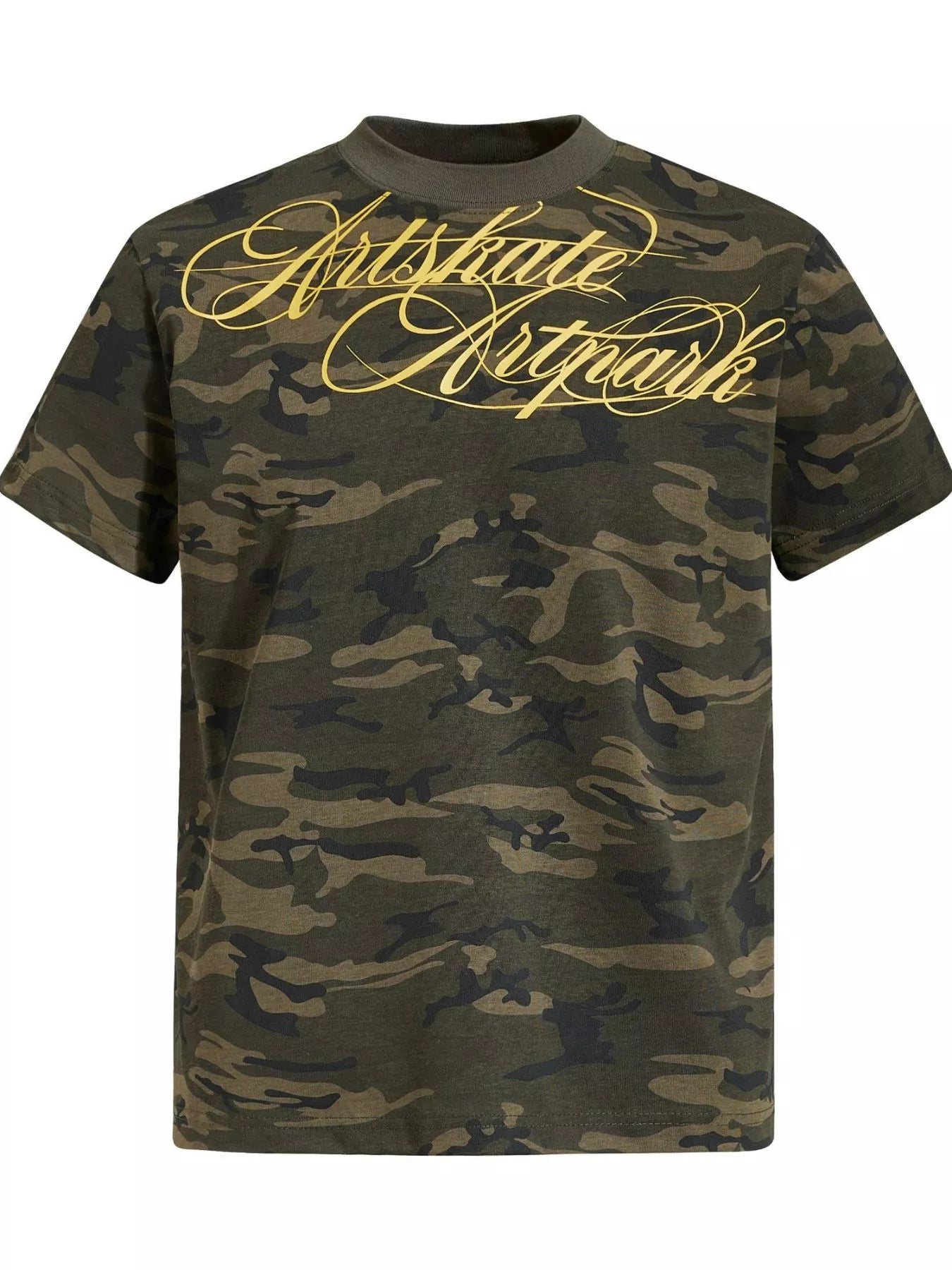 Men's Camouflage Print Short Sleeve T-Shirt Secondary image