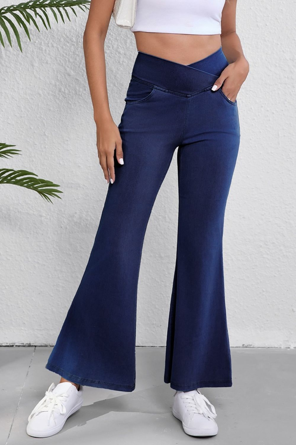 High-Waisted Flare Jeans Secondary image