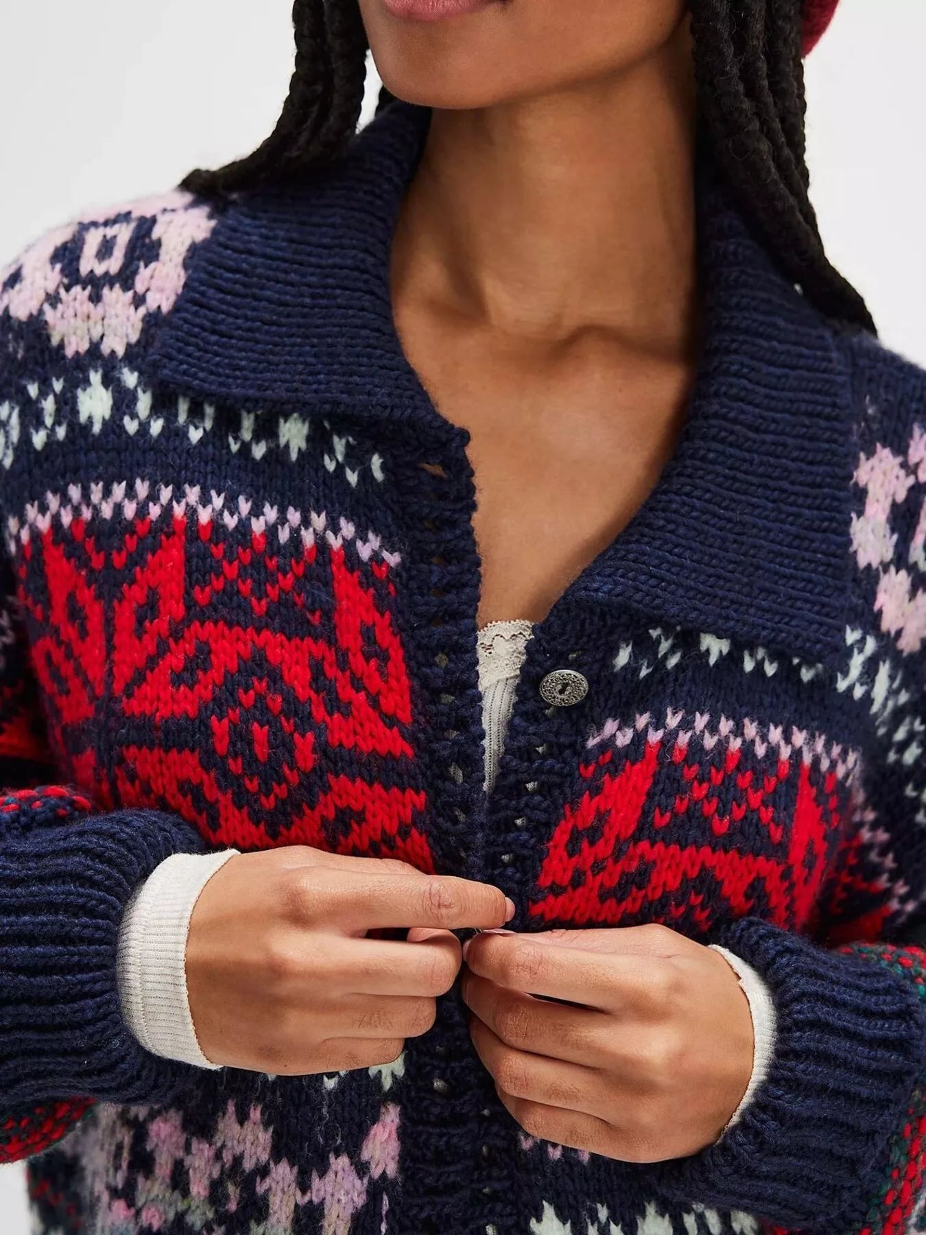 Vintage Button Up Knit Cardigan Secondary image