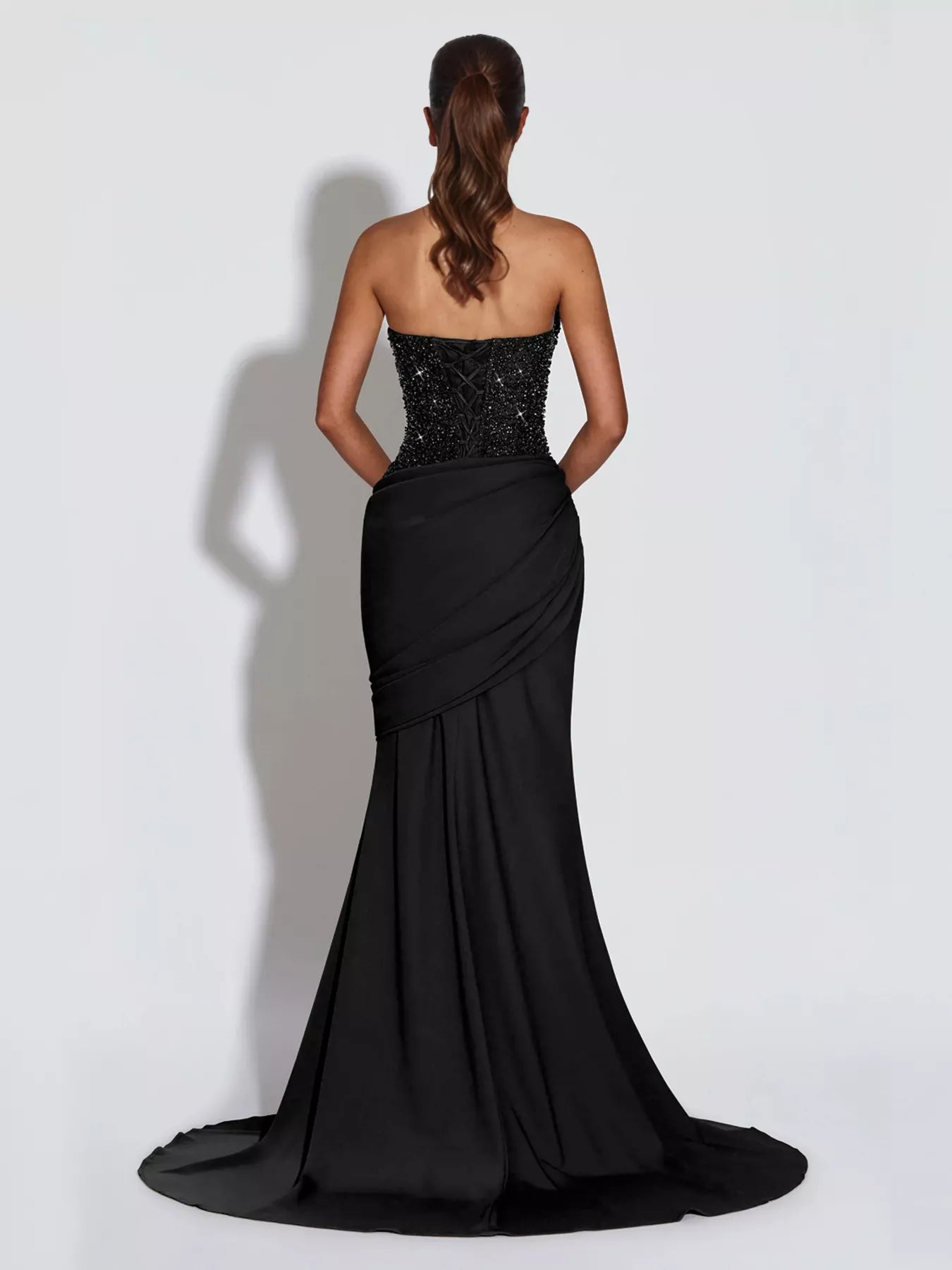 Sequin Halter Neck Maxi Dress Secondary image