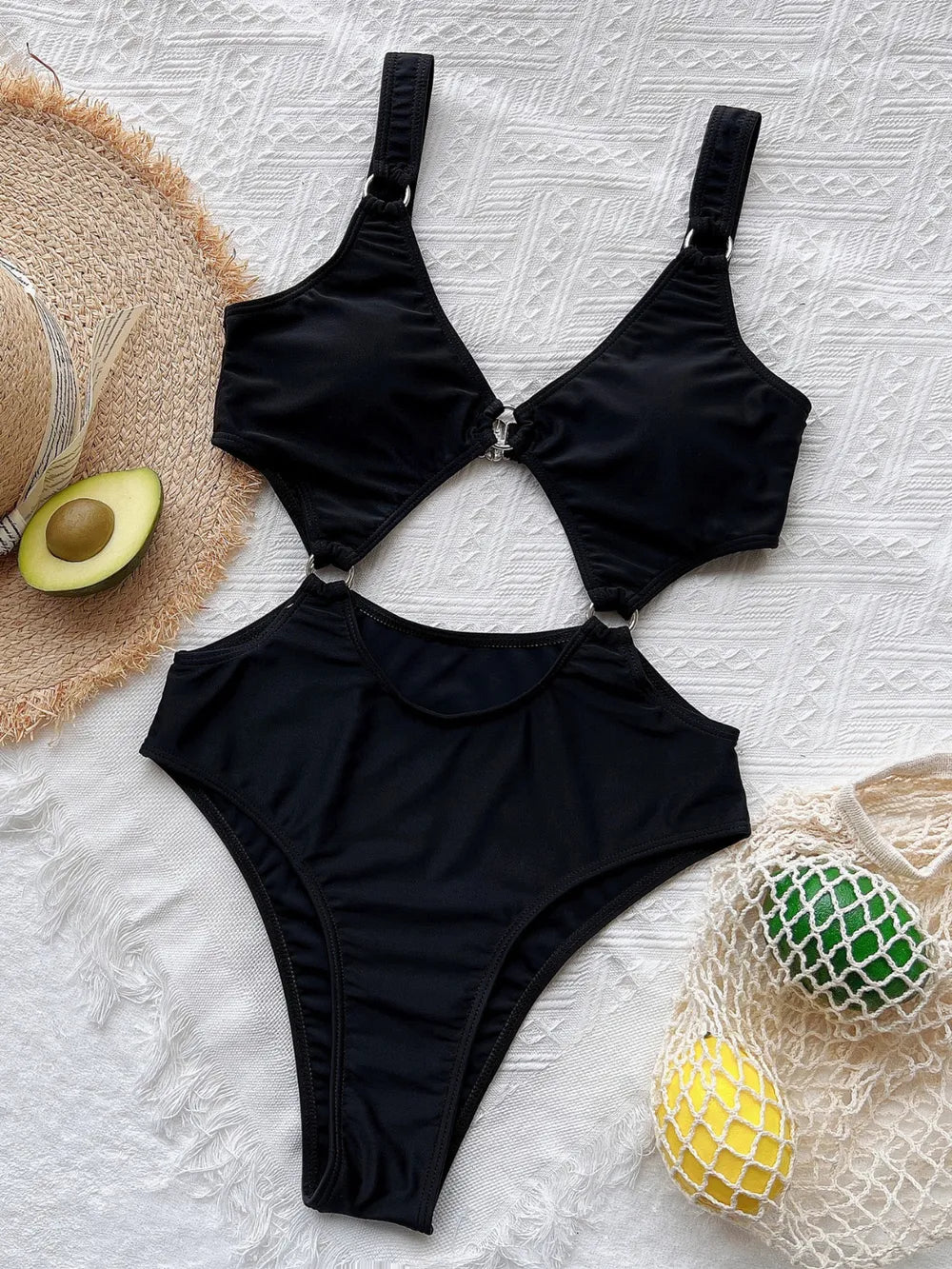 Cutout Plunge One-Piece Swimwear Secondary image