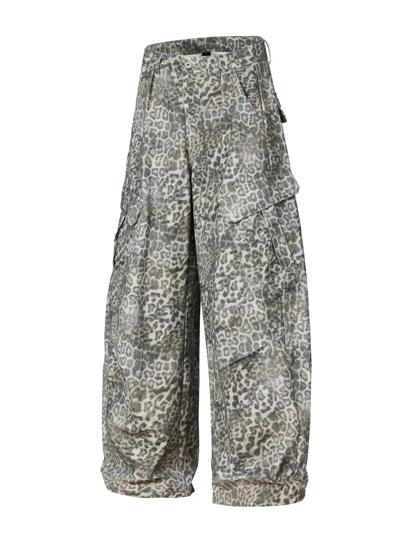 Men's Leopard Print Cargo Pants Secondary image