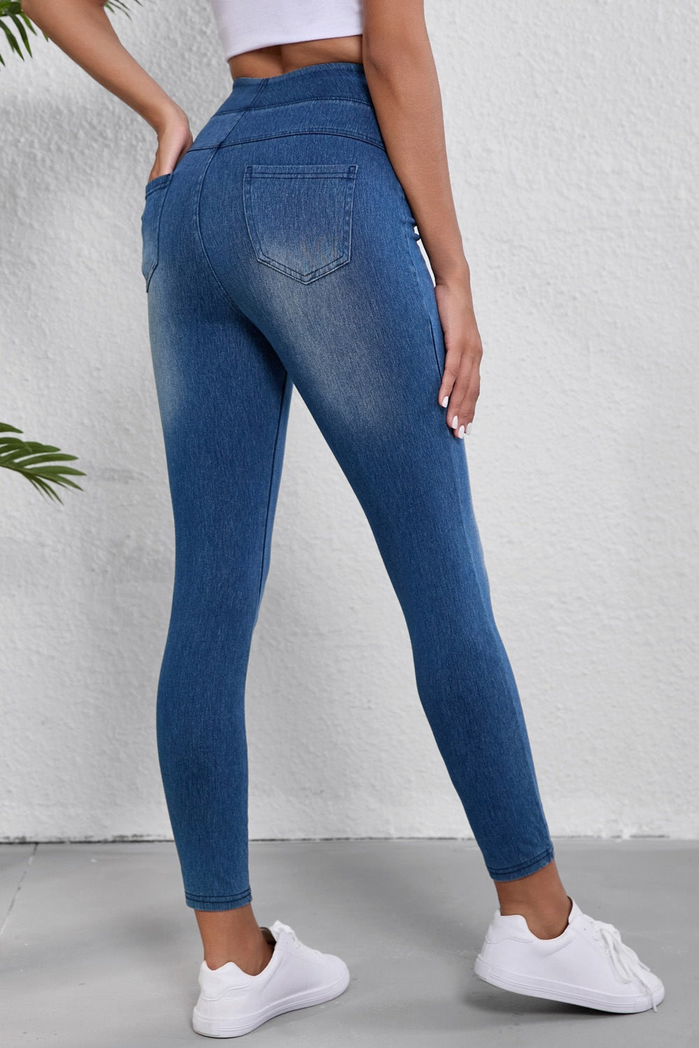 High-Waisted Skinny Jeans Secondary image