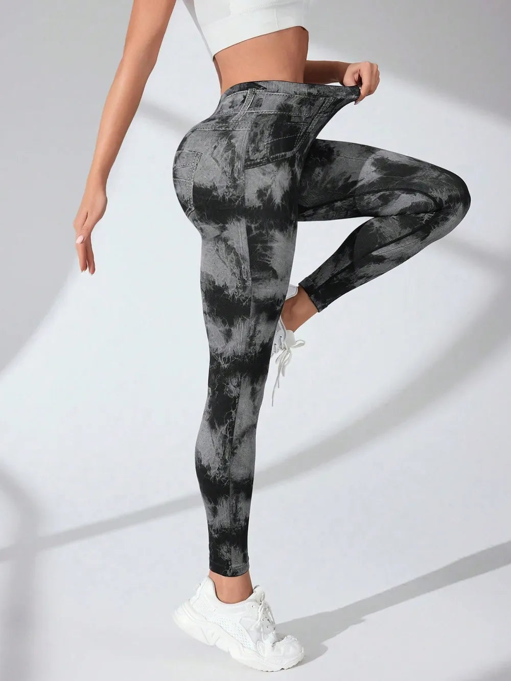 Tie-Dye High Waist Active Leggings Secondary image