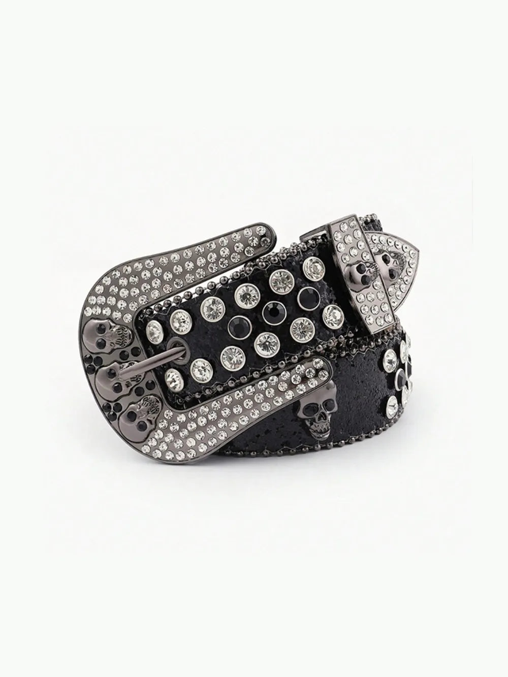 PU Leather Skull Belt Secondary image