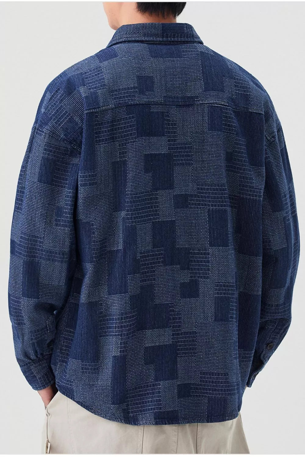 Men's Plus Size Casual Button Up Shirt Secondary image
