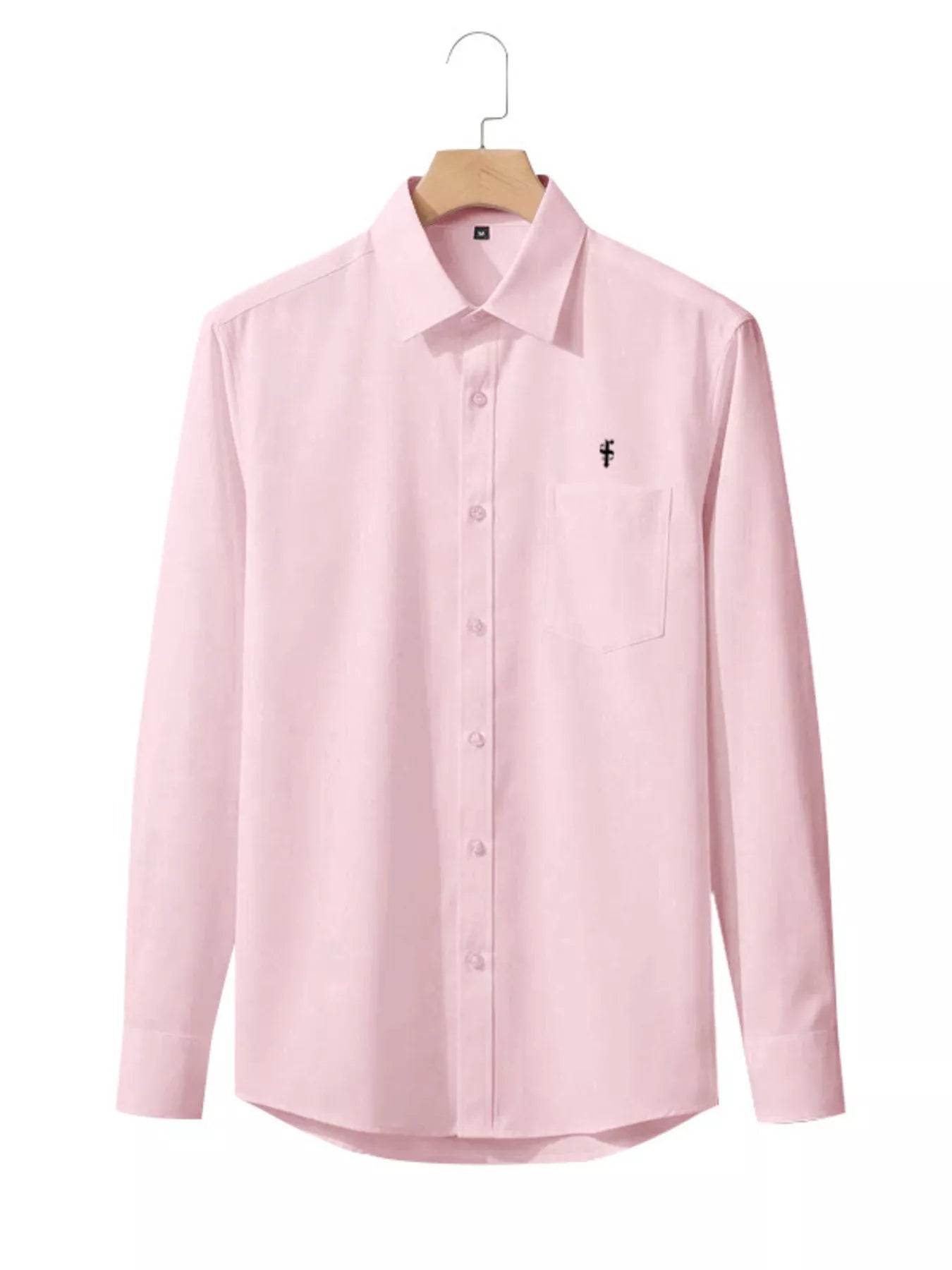 Men's Full Size Slim Fit Button Up Shirt Plus Size Secondary image