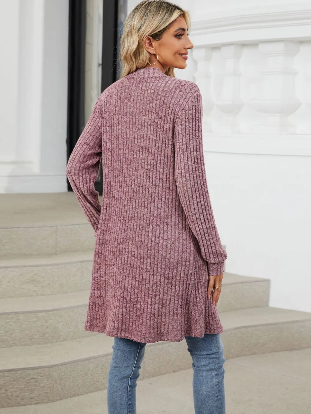 Open Front Long Sleeve Cardigan Secondary image