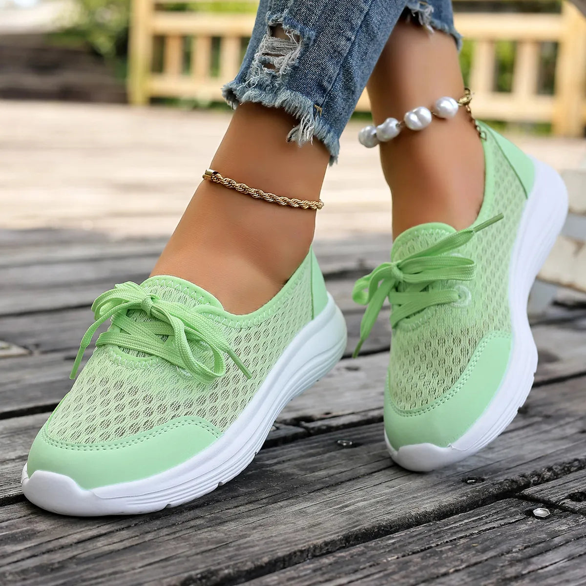 Breathable Mesh Sneakers Secondary image
