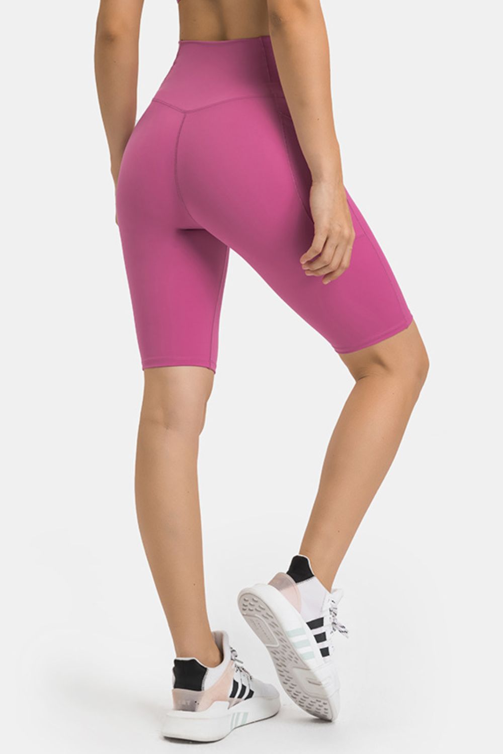 Millennia High Waist Biker Shorts with Pockets Secondary image