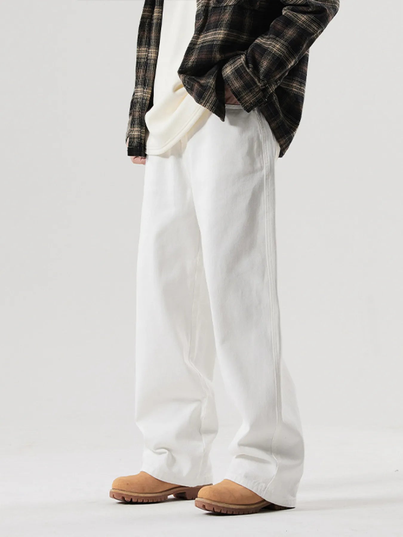 Men's Full Size Wide Leg Jeans Plus Size Secondary image