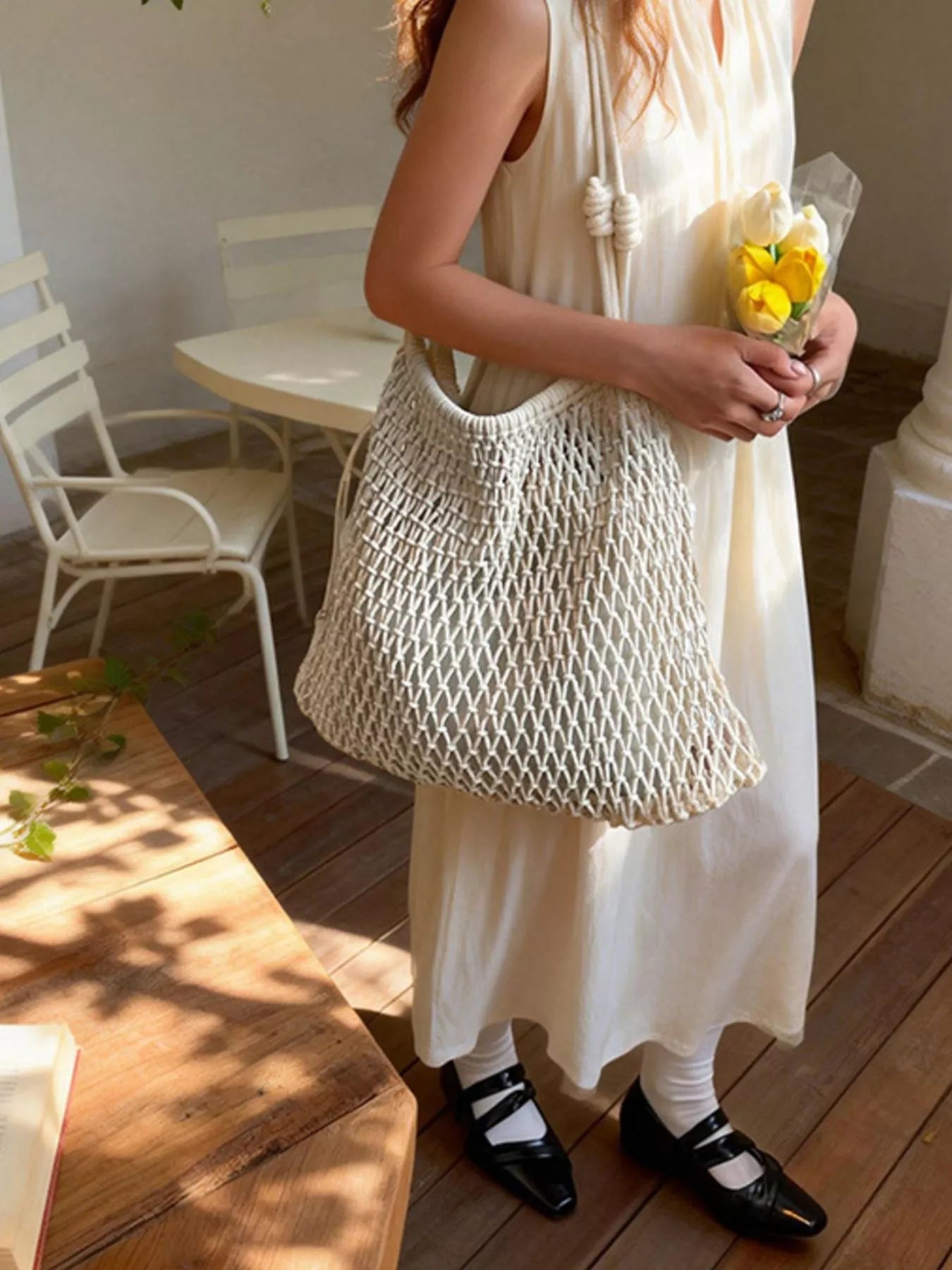 Woven Net Shoulder Bag Secondary image