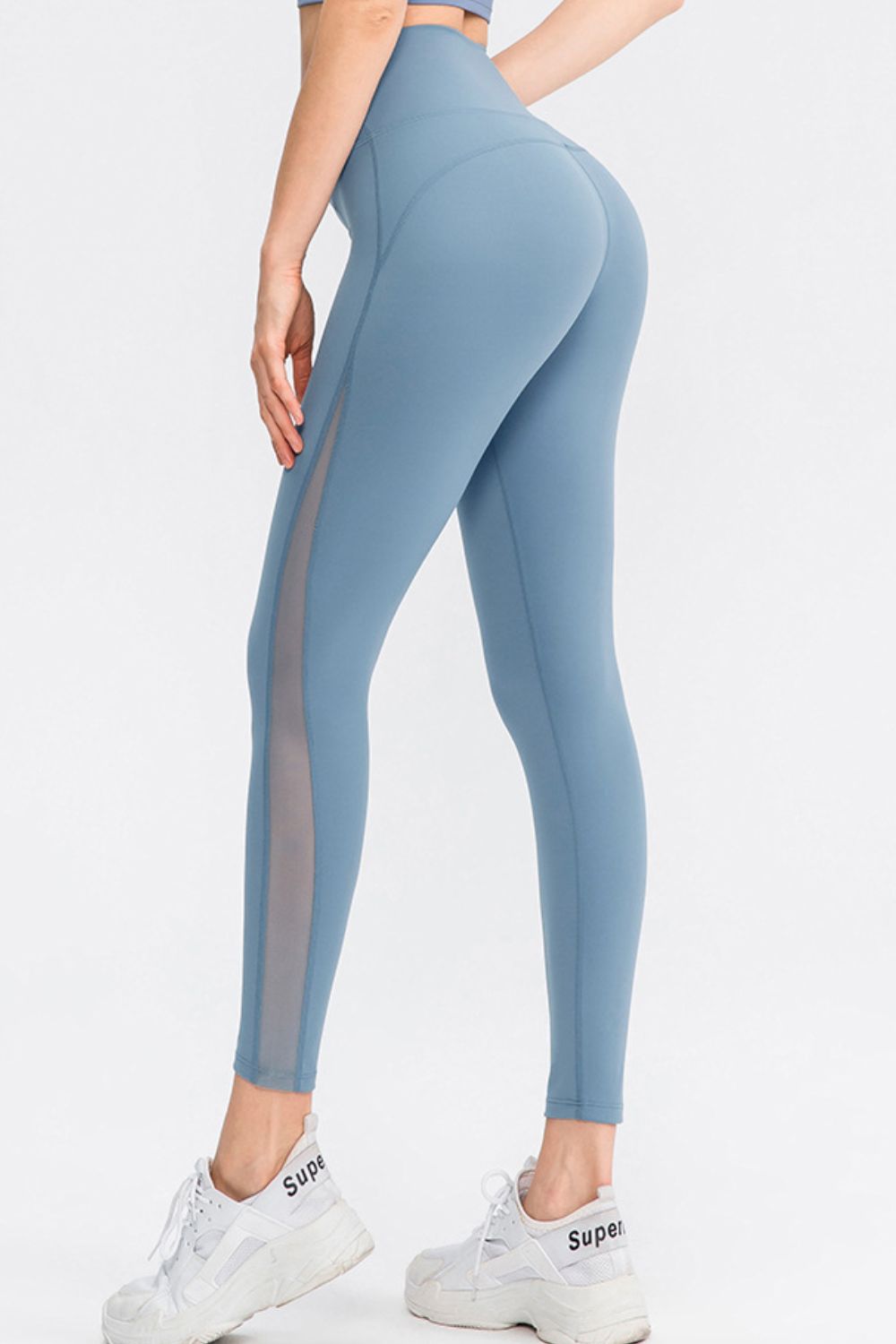 Wide Waistband Slim Fit Long Sports Pants Secondary image