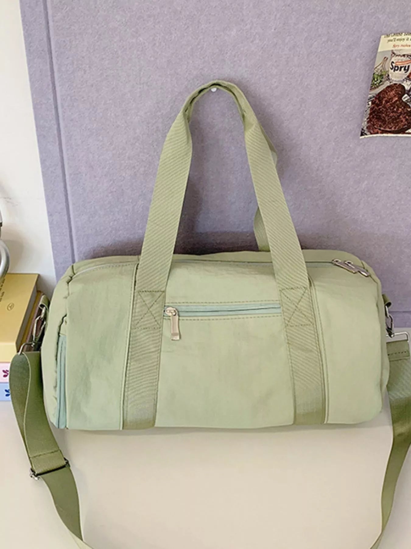 Duffel Bag with Mesh Pocket Secondary image