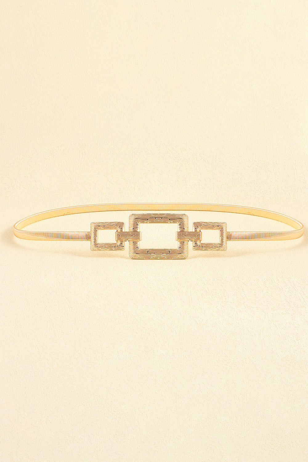Square Shape Zinc Alloy Buckle Iron Belt Secondary image