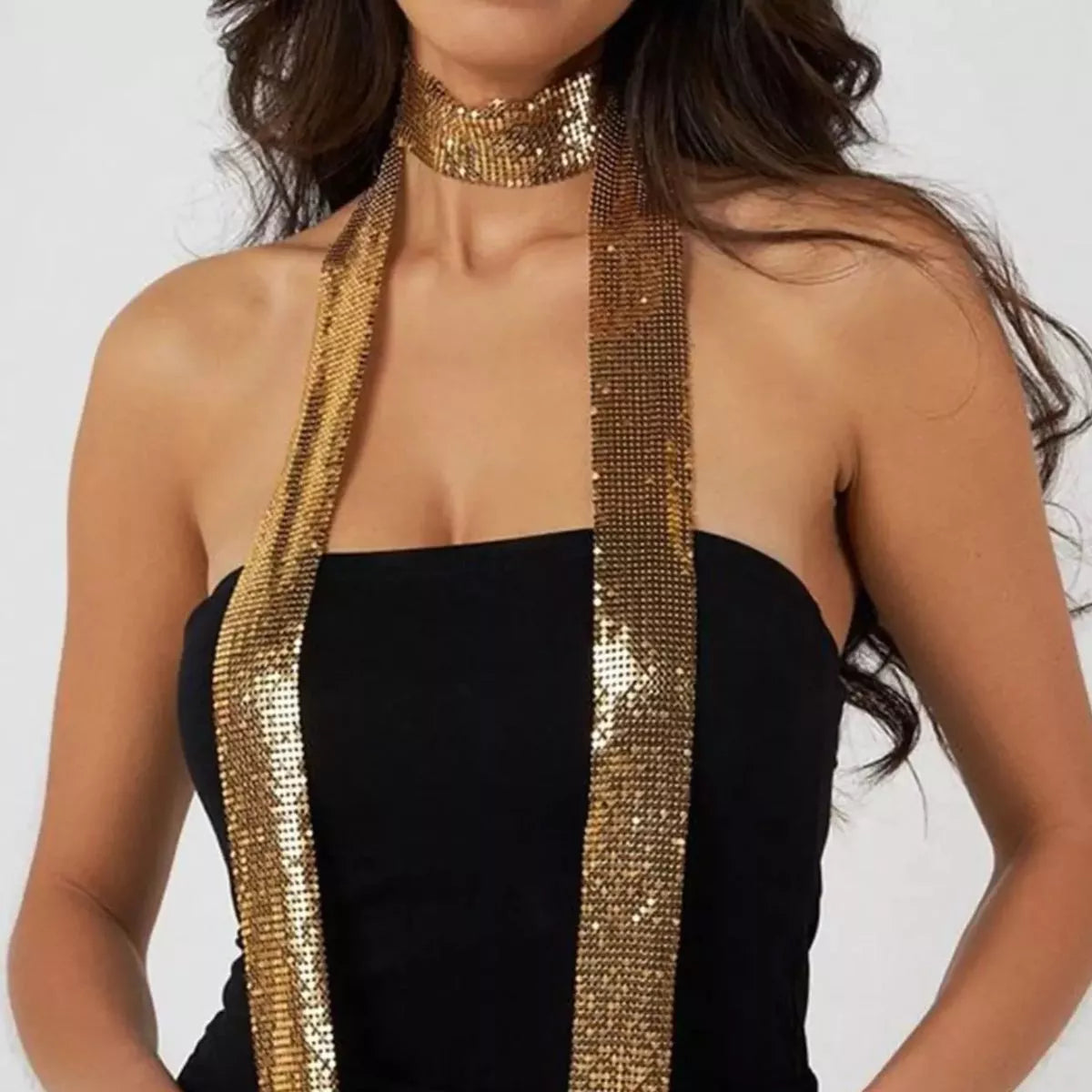 Sequin Glamour Scarf Secondary image