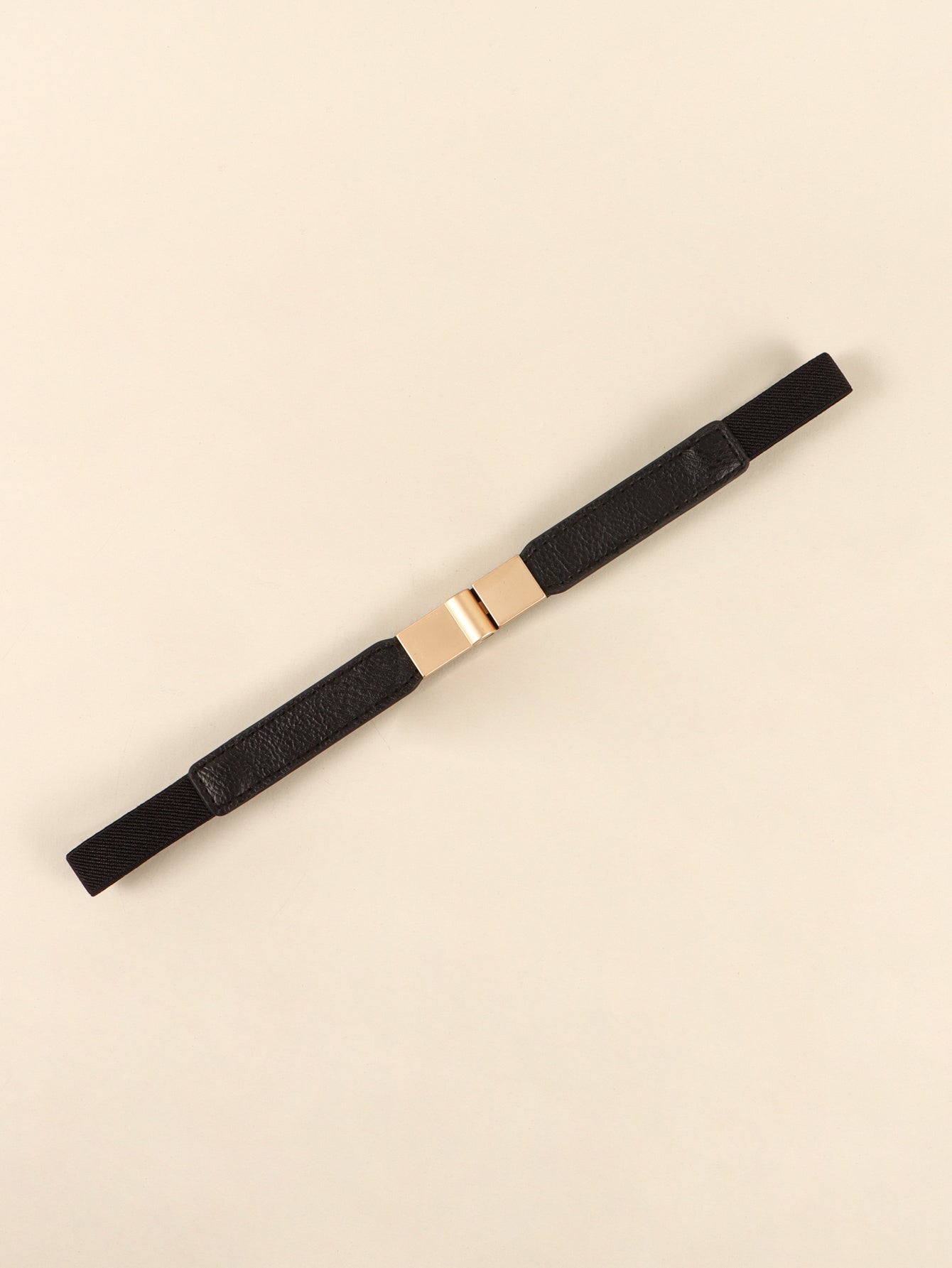 PU Elastic Skinny Belt Secondary image
