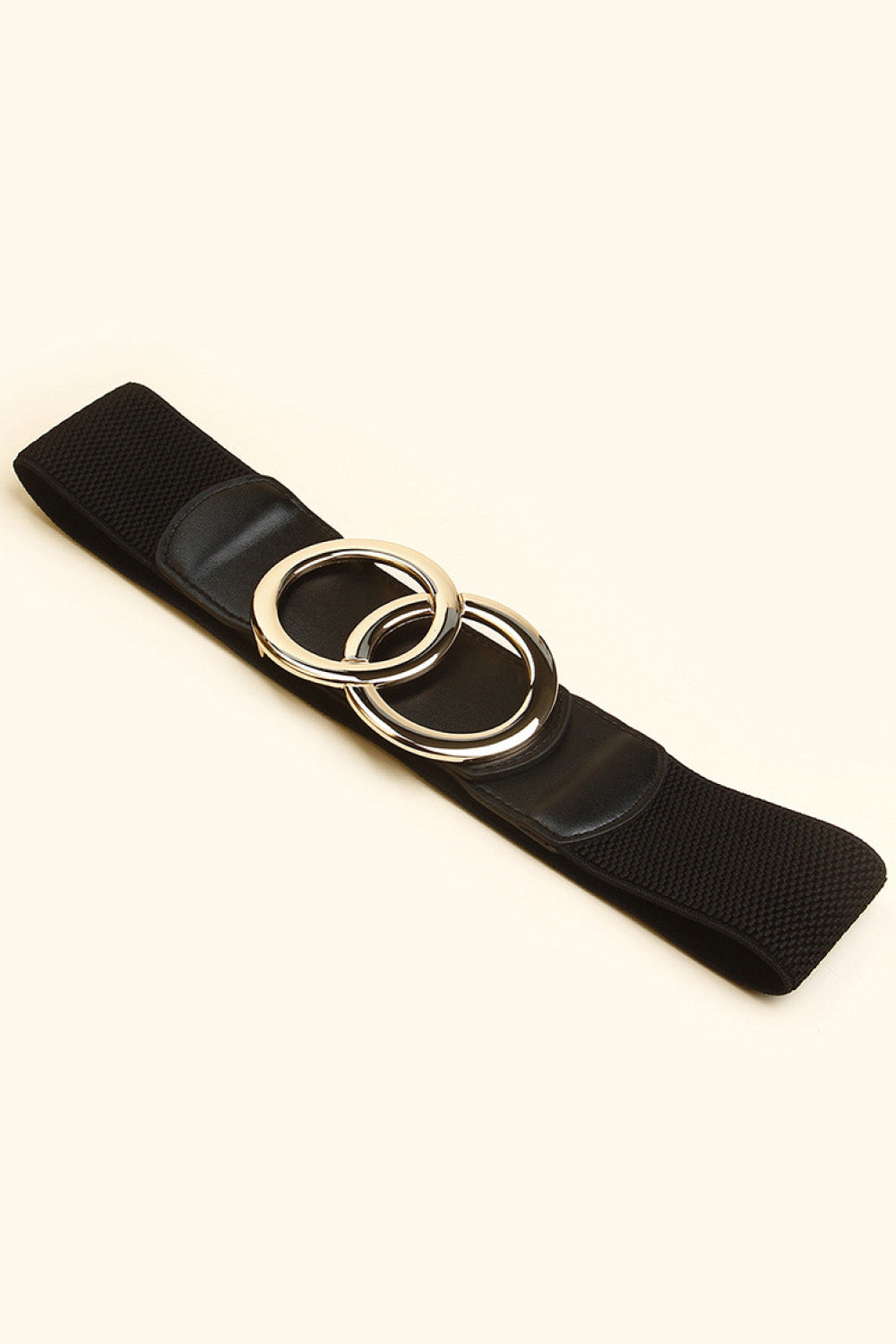 Zinc Alloy Buckle Elastic PU Belt Secondary image